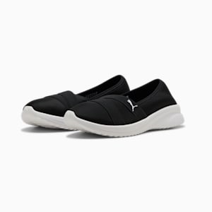 Chaussures à enfiler Adelina 2 Femme, PUMA Black-PUMA White, extralarge